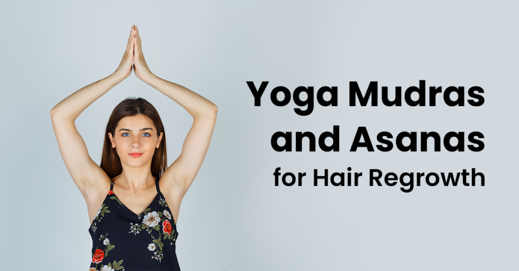 yoga mudra & asanas for hair growth